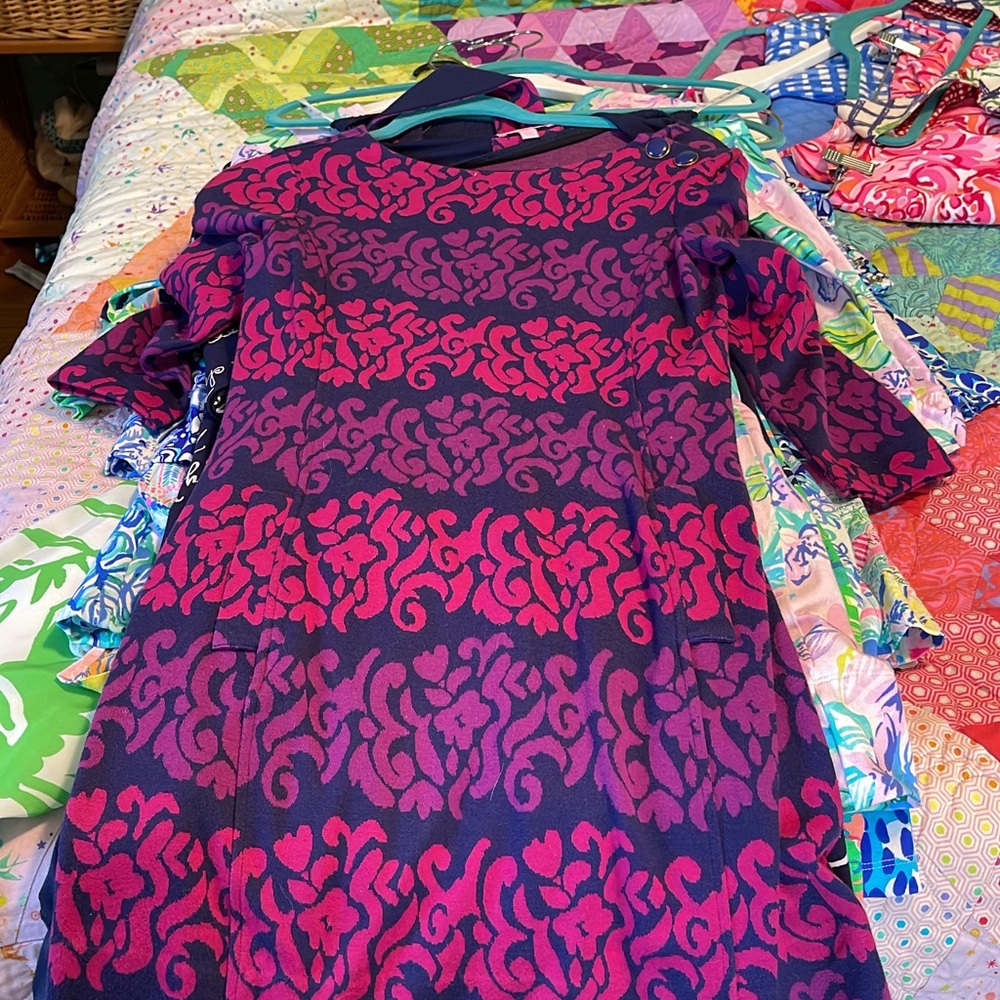 Lilly Pulitzer sweater dress xs euc